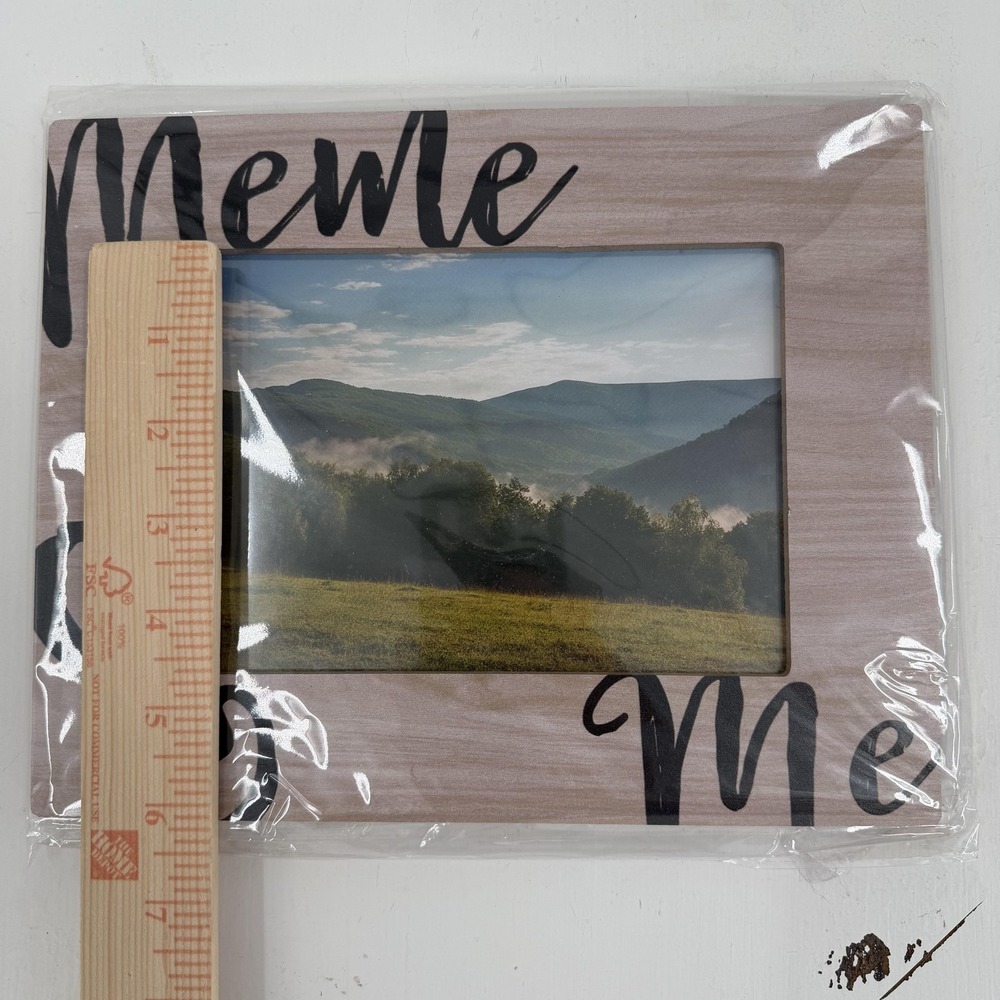 Meme & Me Picture Frame‎ 4x6 Photo Free Standing Decor Grandma - Picture 6 of 8